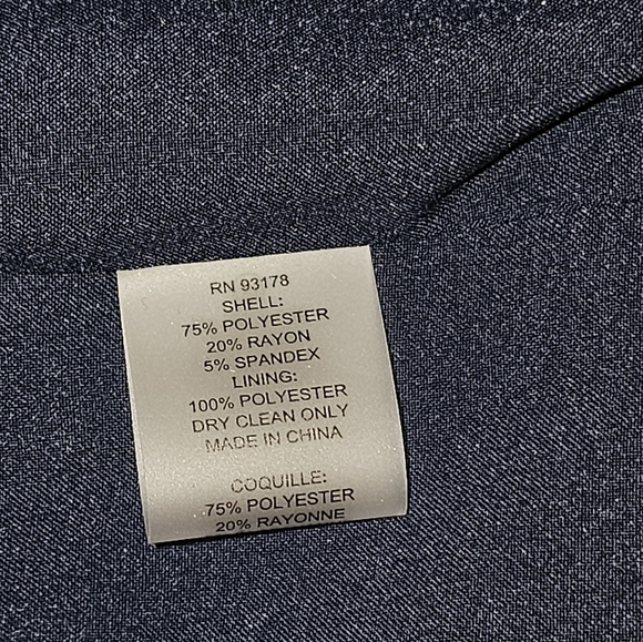 Elie Tahari Midnight Blue Blazer with Gold Button - Picture 8 of 8